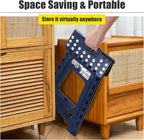 Delxo Folding Step Stool 17.5 Inch, Heavy Duty Step Stools - Image 5
