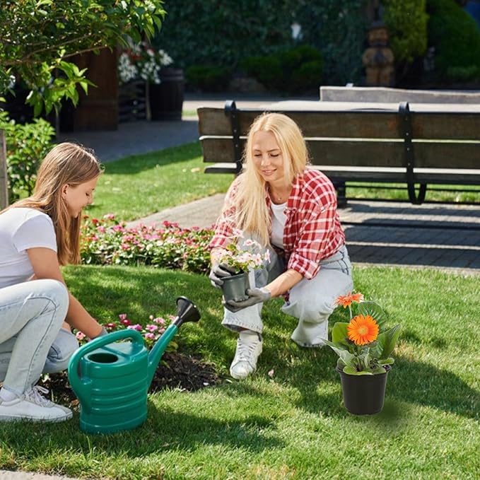 100 Packs 5 Inch Nursery Pots, 4 5 6 Inches Plastic Nursery Pots - Image 5