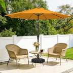MEWAY 9ft Patio Umbrella Outdoor Table Umbrellas - Image 3