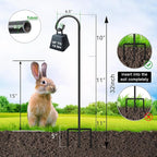 FEED GARDEN Adjustable 32 Inch Small Shepherds Hooks - Image 2