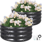 G GOOD GAIN Round Raised Garden Bed by GGOODGAIN