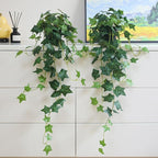 Fake English Ivy Plants in Pots Set of 2 – Realistic Artificial Ivy Greenery - Image 6