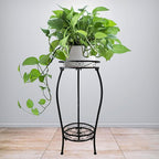 CASIMR 2Pack Plant Stand Indoor Outdoor, 2 Tier 26.6" Tall Metal Potted Holder - Image 6