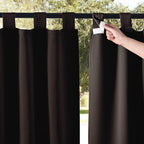 NICETOWN 2 Panels Blackout Outdoor Curtains by NICETOWN