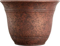 The HC Companies Sierra Round Self-Watering Pot by TheHCCompanies