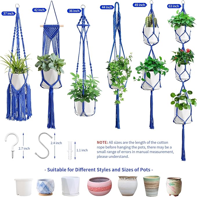Macrame Plant Hangers - Image 7