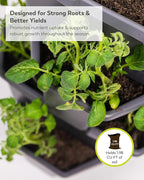 BUZZY Seeds Starter Stackable Vertical Planter – 4-Level Raised Garden Tower - Image 5