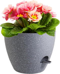 12 inch Large Self Watering Pots, Plant Pots by Meowell