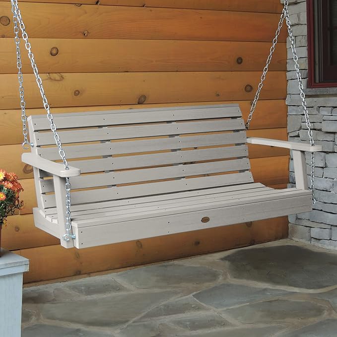 Highwood Weatherly Porch Swing 5 Feet, Harbor Gray - Image 2