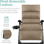 Best Choice Products Oversized Zero Gravity Chair, Folding Outdoor Patio - Image 4