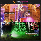 Solar Spotlights Outdoor Color Changing, 180°Adjustable Flag Pole Lights - Image 5