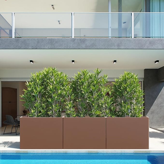 Rectangular Planter Box with Removable Insert Shelf - Image 7
