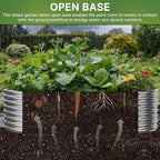 3 PCS 6x3ft Galvanized Raised Garden Bed Outdoor, Metal Garden Bed - Image 5
