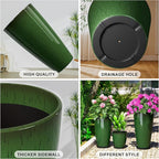 QCQHDU 24, 11 inch Large Planters - Image 4