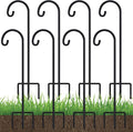 FEED GARDEN Adjustable 32 Inch Shepherd Hooks Rust Resistant Steel Shepard Hooks by FEEDGARDEN
