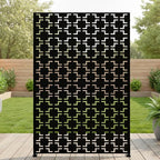 Casaphoria Metal Privacy Screen Outdoor by Casaphoria