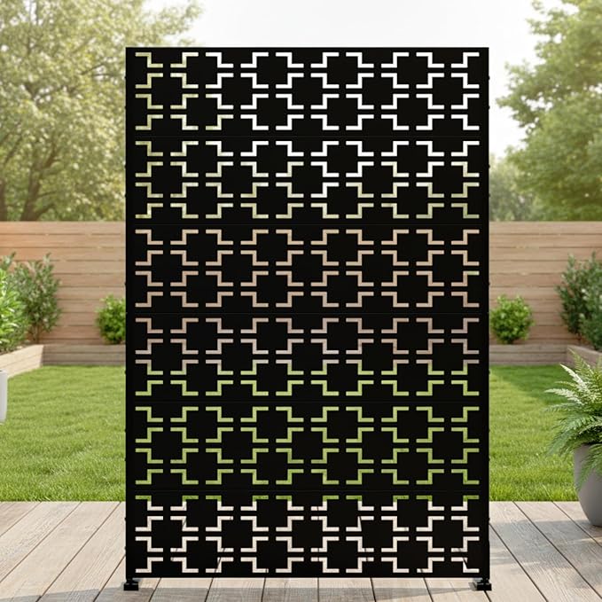Casaphoria Metal Privacy Screen Outdoor by Casaphoria