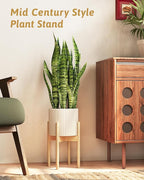 Adjustable Plant Stand Indoor, Bamboo Plant Stand Fits 8 9 10 11 12 Inches - Image 6