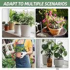 17.5 Inch Indoor Plant Trellis for Climbing Plants, Small Metal Garden Trellis - Image 7