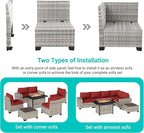 7-Piece Outdoor Patio Furniture Set - Image 3