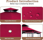 SCOCANOPY Replacement Gazebo Canopy - Image 6