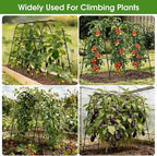 Cucumber Trellis for Raised Bed, U-Shape Garden Trellis for Climbing Plants - Image 7