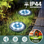 SOLPEX Mini Solar Ground Lights, 10 Pack Solar Lights Outdoor Waterproof - Image 5