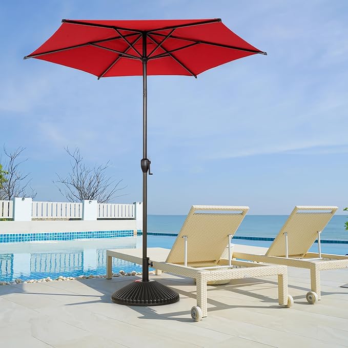 Abba Patio 7.5FT Lyon Outdoor Patio Umbrella Outdoor Table Umbrella - Image 5
