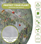 Bird Netting for Garden Protection, CANAGROW 4 Pack Garden Plant Mesh Netting - Image 3