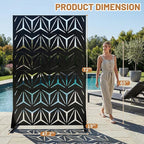 VINGLI Privacy Fence Panels, 72H’’ x 47W’’ Metal Privacy Screen Freestanding - Image 6