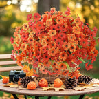 MACTING 24 Bundles Artificial Fall Flowers - Image 7