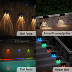8-Pack Multi-Color Solar Spotlights - Image 9