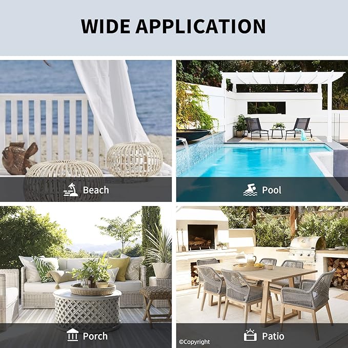 Outdoor Indoor Curtains W105 x L108 - Image 8