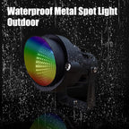 Color Spot Light Outdoor 2-Pack, 120V 12W Waterproof LED Landscape Spotlights - Image 5