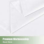 HolidayIdeas Outdoor Curtains for Patio Waterproof, 6 Panels - Image 5