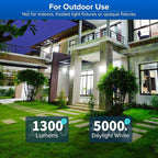 SANSI Dusk to Dawn LED Outdoor Light Bulb A19, 100 Watt Equivalent Energy - Image 4