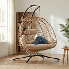 SWITTE Double Hanging Egg Chair - Image 7