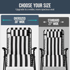 Best Choice Products Set of 2 Extra Wide Adjustable Steel Mesh Zero Gravity - Image 4