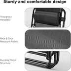 NEWBULIG Zero Gravity Chair Set of 4, Lounge Chair Folding Portable Adjustable - Image 4