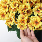 2 Pack Artificial Geranium Flowers Topitary Trees - Image 6