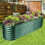 Land Guard 8×2×2ft Galvanized Raised Garden Bed Kit, Raised Garden Boxes Outdoor - Image 5