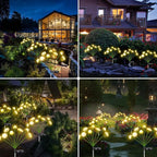 2PK 16LED Solar Garden Lights Outdoor, Mushroom Solar Lights Outdoor, IP65 - Image 4