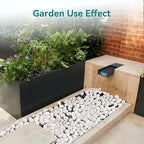 15 lbs White Rocks for Landscaping, 1-2 inch Decorative Rocks for Plants Indoor - Image 4