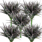 32 Pcs Artificial Grass Fake Plants 17.3in Outdoor Plants UV Resistant Faux by Phliofd