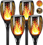 4 Pack Outdoor Solar Flame Light, Solar Lights Outdoor - Image 9