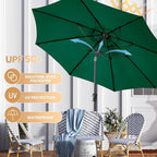 Ayge 9FT Large Outdoor Patio Umbrella Market Table Umbrella-UV Resistant - Image 5