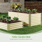 Land Guard 8×4×2ft Galvanized Raised Garden Bed, Planter Boxes Outdoor - Image 7