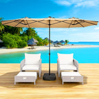 LEVELEVE 14FT Double-Sided Patio Umbrella - Image 7