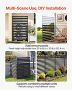 VEVOR Metal Privacy Screen, Garden Divider Panel - Image 6