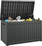 Outdoor Storage Box, Resin Deck Boxes Indoor and outdoor, Waterproof Storage by NBYSGO